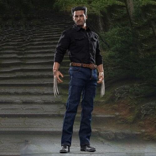 In Stock 1/6 FS029 Collectible Full Set Uncle Wolf Male 12 inches Action Figure Model for Fans Holiday Gifts