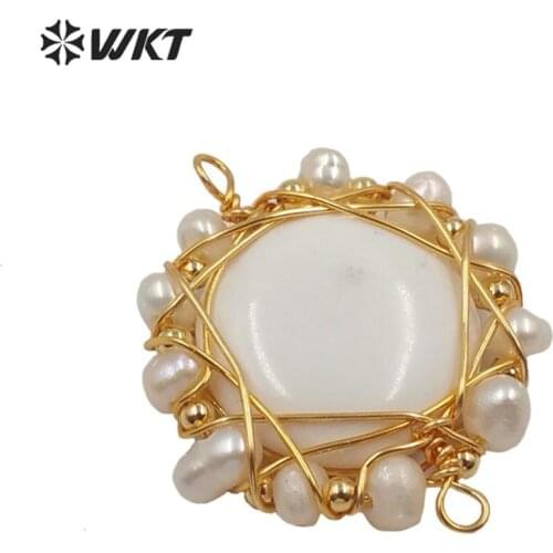 WT-C293 New handmake wire wrapped charm connectors for jewelry DIY Making fashion jewelry accessory findings for designer