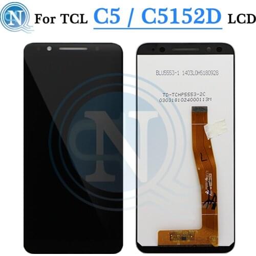 5.5" IPS LCD Display For TCL C5 5152D LCD Display Touch Screen Digiziter Assembly For TCL C5 5152D LCDWith Tools