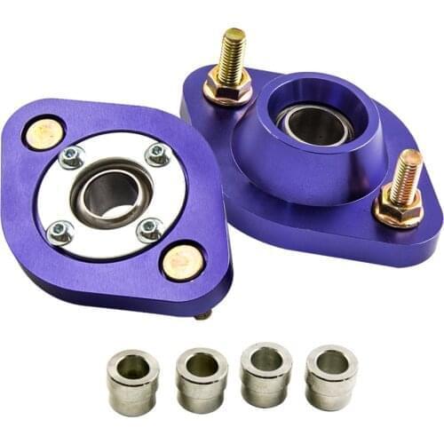 2* Rear Camber Plates Top Mount For BMW 3 Series E30 E36 E46 Z3 Coilover