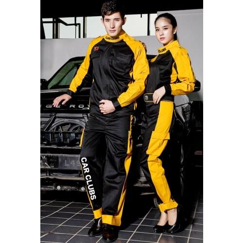 2016 free shipping New arrivel car suit long-sleeve wear set car wear 4s for autumn and winter clothes