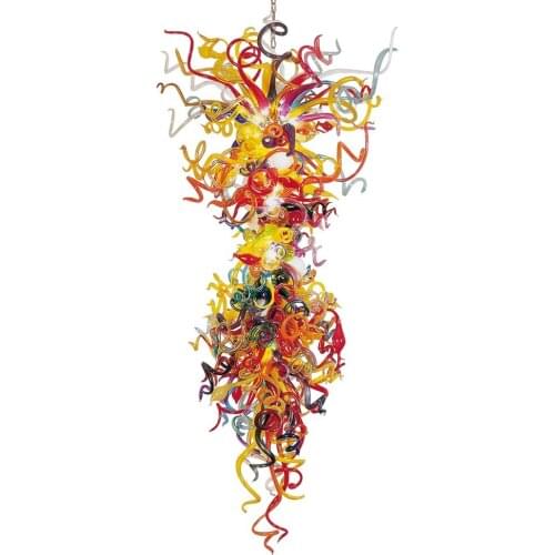 Free Shipping Artistic Christmas Craft Hotel Large Crystal Chandeliers Lighting Fixtures