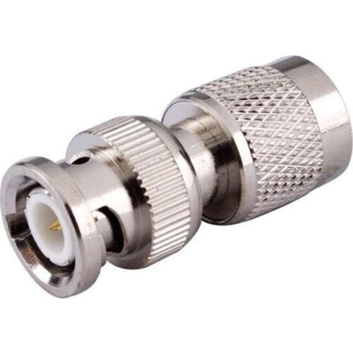 BNC Male To TNC Male Plug RF Coaxial Adapters BNC/TNC-JJ Connector