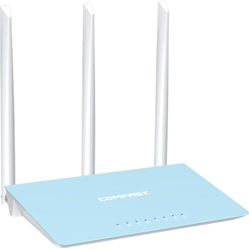 COMFAST WR616AC 1200Mbps Wireless Router 2.4+5.8GHz WiFi Amplifier Dual Band Signal Range Extender with 3 External Antennas