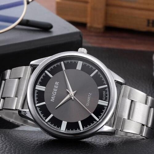 Cooeverly Mens Stainless Steel Watch