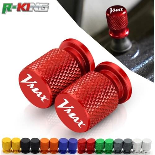 For YAMAHA V-MAX V MAX VMAX 1200 1700 VMAX1200 VMAX1700 Motorcycle Accessorie Wheel Tire Valve Stem Caps CNC Airtight Covers