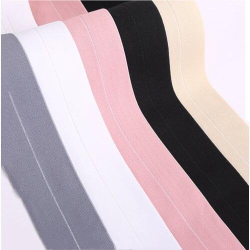 6cm Fold Over Elastic Band Spandex Satin Rubber Band Underwear Edging Waist Elastic Bands Ties Clothing Accessories 1m