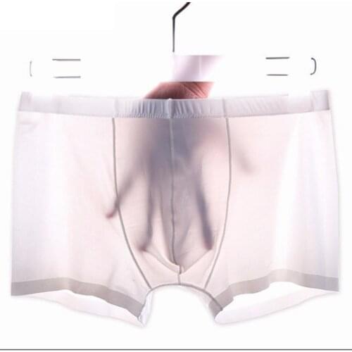 JOCKMAIL Men's White Swimming Trunks