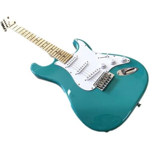 Miami Blue Maple classic electric guitar tuning fork, free delivery