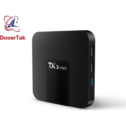 5PCS TX3 Mini TV Box Android 8.1 4K Amlogic S905W Quad Core 1GB/8GB 2G/16G 2.4G WIFI H.265 VP9 UHD HD 2.0 Smart Media Player