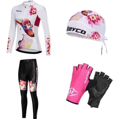 2020 Cycling Jersey Set Men DH MTB Long Sleeve Bike Wear Jersey Set Bib Pants Sets Gel Pad Ropa Ciclismo Racing Jackets Clothing