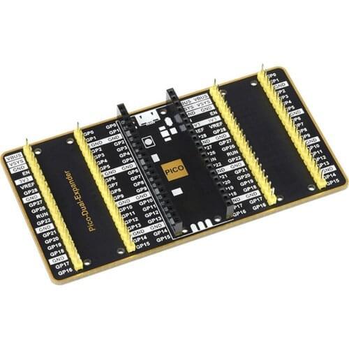External Expansion Board 2 Sets of 2×20 Pin Header Standard Interface Extender for Raspberry Pi Pico Interface Repair Parts