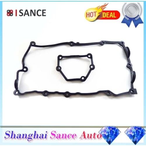 ISANCE Cylinder Head Rocker Cover Gasket 11120032224 / 11 12 0 032 224 For BMW E46 118i 120i 316ti 318ti 320i X3 2.0i