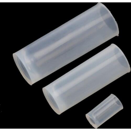 Silicone Tube Shape Crystal Pendant Mold Epoxy Resin Casting Craft Jewelry Tools E56C