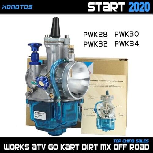Universal PWK 28 30 32 34 mm For Keihi Carburetor Carburador With Power Jet For Yamaha Suzuki Honda KTM 125-300cc Dirt Bike ATV