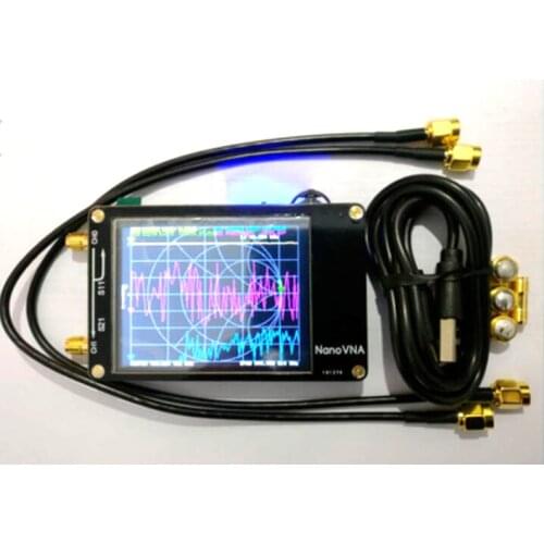 NANOVNA Vector network analyzer Shortwave HF VHF UHF Antenna Analyzer Standing Wave meter RF Demo Kit NanoVNA RF Tester Board