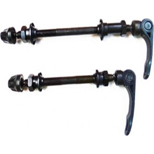 Bicycle Front And Rear Hollow Axle Quick Release Axles Hollow Hub Shaft Lever Mountain Bike Front Axle Hollow Quick Release Rod
