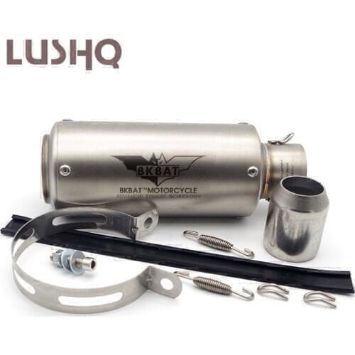 Exhaust Motorcycle Motocross Escape Moto Muffler Project For SUZUKI burgman 650 rmz 250 intruder 1400 sv650s drz 400 sm