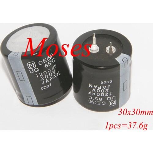 200v 1200uf 100% Original New Electrolytic Capacitor Radial Capacitance 30x35mm