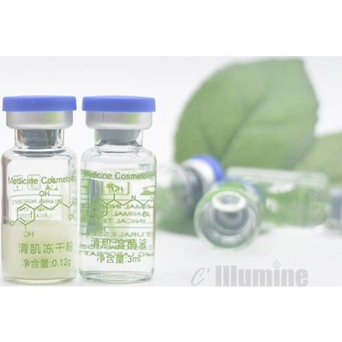 4sets Oligopeptide Lyophilized Powder Set Replenish Water Remove Acne Eliminate Printing Oil Balance Acne