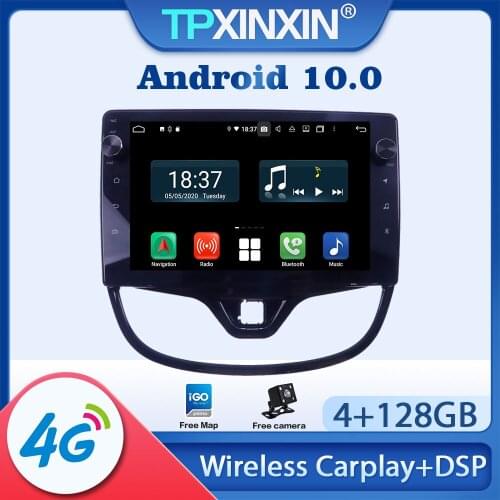 Android 10.0 Car Radio For Opel karl 2015 2016 2017 - 2020 Multimedia Video Audio Recorder DVD Player Navigation GPS Auto 2din
