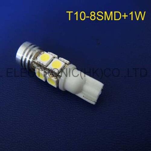 High power 12V T10 auto led clearance lights,w5w 168 194 501 car led lights free shipping 2pcs/lot