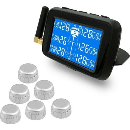 Car Truck Wireless Tire Pressure Monitoring System External Sensor Digital