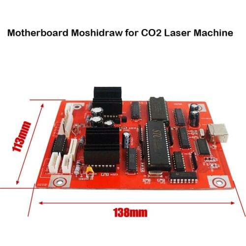 Laser Engraver Parts Red Color Millstone Motherboard for CO2 Laser Engraving Machine