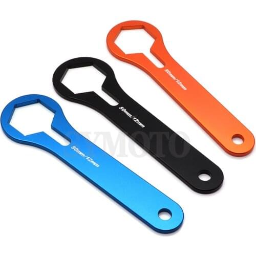 50mm WP Dual Chamber Fork Cap Wrench Tool For KTM 125 150 250 350 450 550 SX SXF XC XCF EXCF Factory EXC Six Days For Husqvarna
