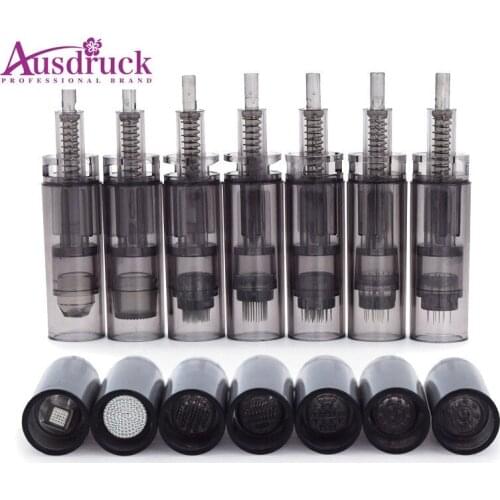 50pcs Needle Cartridges 9/12/24/36/42/nano pin Tattoo Tips Repacement For Auto micro-needle Therapy Electric Dr.pen A7