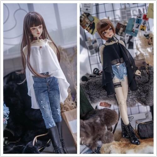 Cool Chiffon Top for BJD 1/4 MSD 1/3 SD16 Doll Clothes CWB162