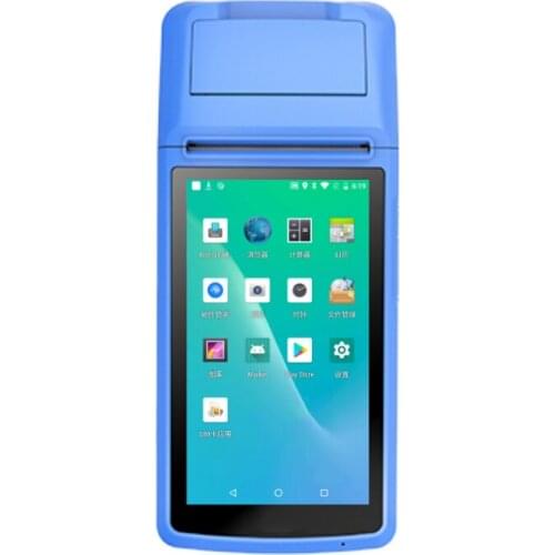 Mobile Order POS PDA 58mm Receipt Printer Pos Terminal Printer With Bluetooth Handheld Android 8.1 Thermal Receipt Printer 3G
