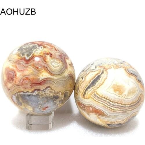 Natural Crystals Quartz Whole Crazy Lace Agate Sphere Energy Stone Reiki Healing Ball Room Home Aquarium Decoration Gemstone
