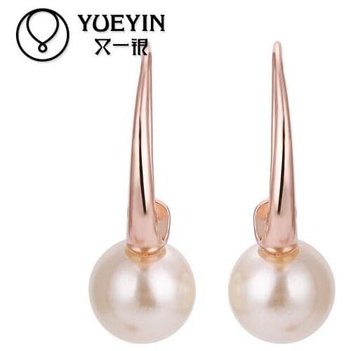 Wholesale Gold color Earrings For Women Wedding jewelry Brincos da Mulher engagement cubic zirconia evening wear