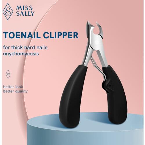 Miss Sally Ingrown Toenail Clippers Pedicure Clippers Super Sharp Toenail Cutters Curved Blade Grooming Tool for Men Seniors
