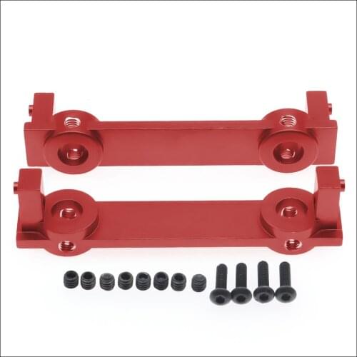 Alloy 2pcs/set front&rear bumper mount for ECX 1-12 Barrage 1-18 Temper 1-10 RGT 136100 and FTX Outback crawler Parts