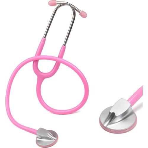 All Black Medical Cardiology Doctor tethoscope Nurse Student Medical Equipment Device Professional Medical Heart Stethoscope