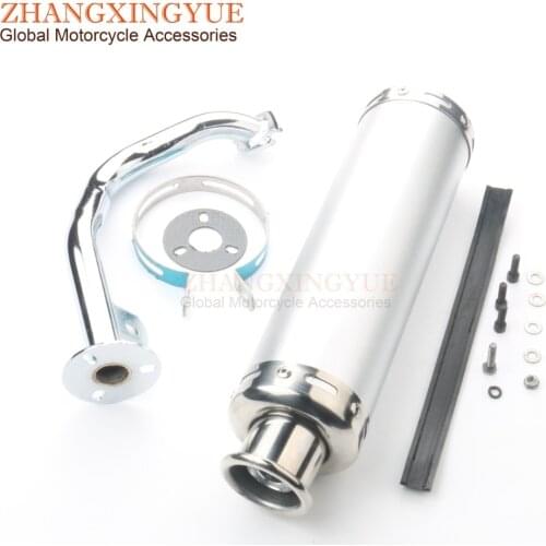 Racing performance exhaust pipe for CPI Aragon GP 50 Popcorn Oliver 50 Sport Hussar Freaky GTR 50cc 2-stroke 88 X 300mm