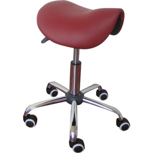 15%,Rolling Massage Chair Saddle Stool Leather Upholstery Portable Pedicure Salan Spa Tattoo Facial Beauty Massage Swivel Chair