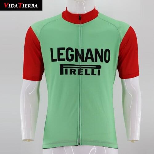 2019 men cycling jersey green red Tops Summer mtb road bike wear pro racing team classic Outdoor sports jersey ciclismo lucky