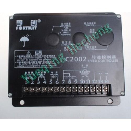 Generator accessories Fortrst speed controller C2002 governor speed control board