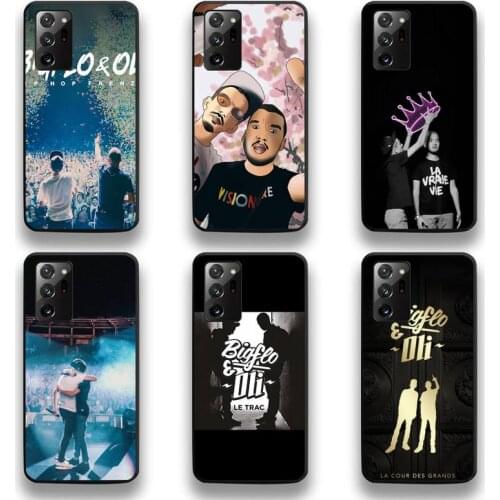 Bigflo & Oli Hip Hop Rapper Phone Case For Samsung Galaxy Note20 ultra 7 8 9 10 Plus lite M51 M21 M31 J8 2018 Prime