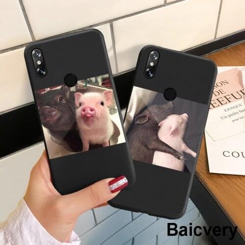 Pig Couples TPU Bumper Cover for Cubot X19 Phone Back Capa TPU Soft Case for Cubot X 19 X19