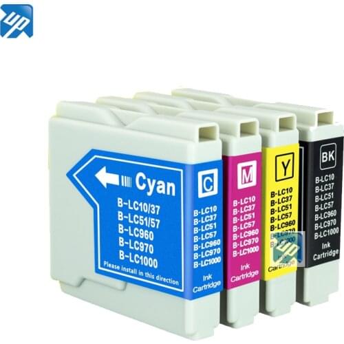 Ink Cartridges for Brother Printer MFC-885CW MFC-440CN MFC-240C MFC-440cn MFC-5860CN 665CW 465CN DCP-350C LC57 LC970 LC1000