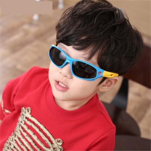 Polarized Kids Fashion Sunglasses 2019 Boys Girls Goggle UV400 Sun Glasses Top Quality TR90 Frame Children Eyewear Accessories