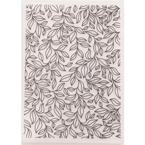 DIY Scrapbooking Plastic Flower Embossing Folder Template for Album Card Tool Fondant Cake Decorating Tools
