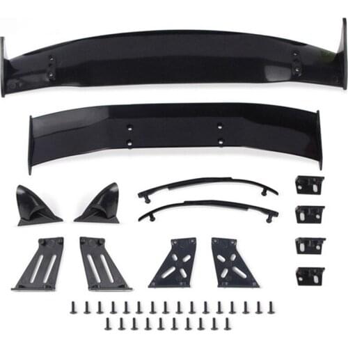 For 1/10 RC Racing Drift Car Rear Wings Drift Road Body Spoiler Wing Universal Parts Accessories