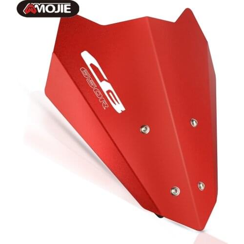 For HONDA CB650R CB 650R 2018 2019 CB650 R 2018 2019 2020 Motorcycle Windshield Windscreen With Adjustable Bracket Wind Screen
