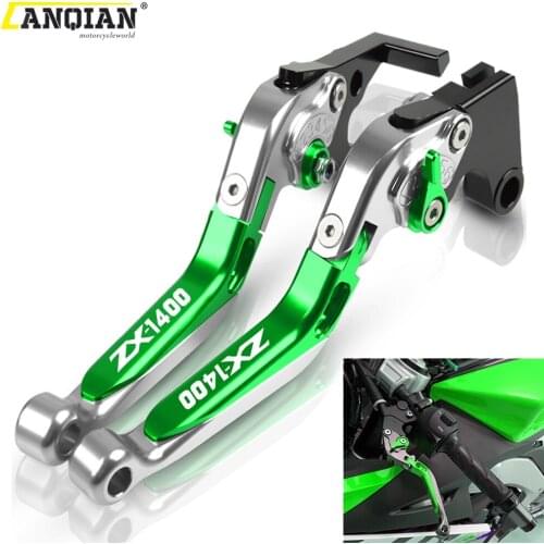 For Kawasaki ZX1400 ZX14R 2006 2007 2008 2009 2010 2011 2012 2013 2014 2015 2016 Motorcycle CNC Adjustable Brake Clutch Levers