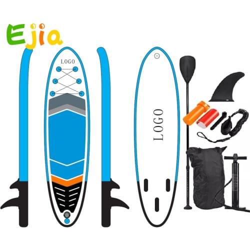 Ejia 2021 FUSION SUP BOARD Paddle Surfing Inflatable Water Sport surf 320 x 81 x 15cm With Pump For Adult Fishing Yoga Surfing